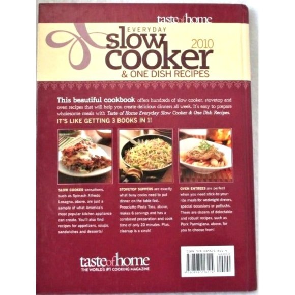 Taste of Home Everyday Slow Cooker One Dish Recipes Cookbook - Picture 2 of 3